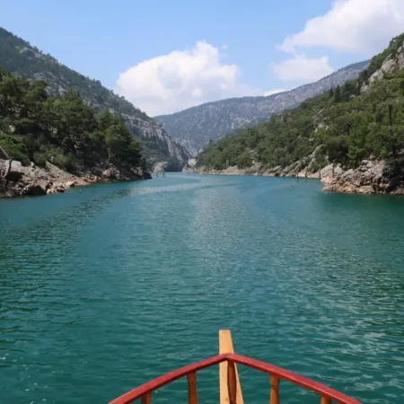 Alanya green canyon lake