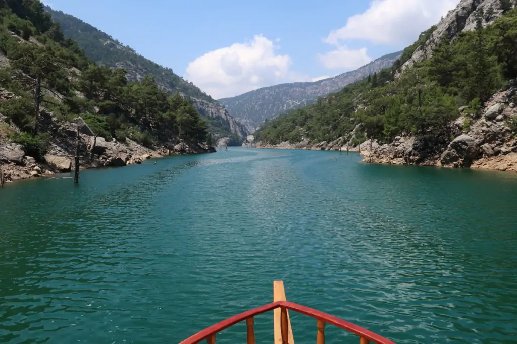 Alanya green canyon lake