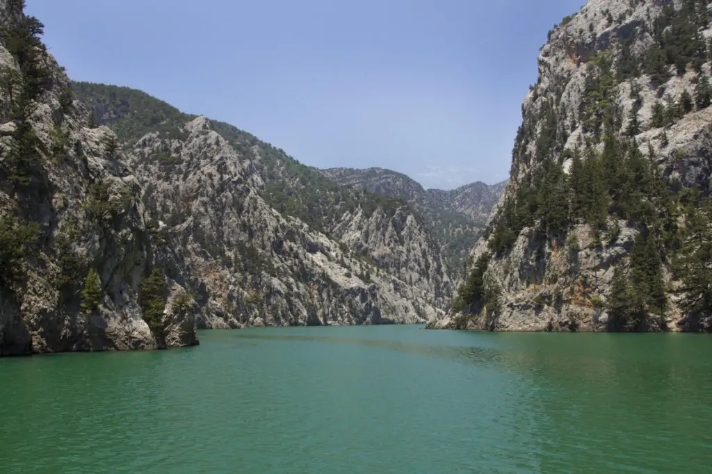 Alanya green canyon lake