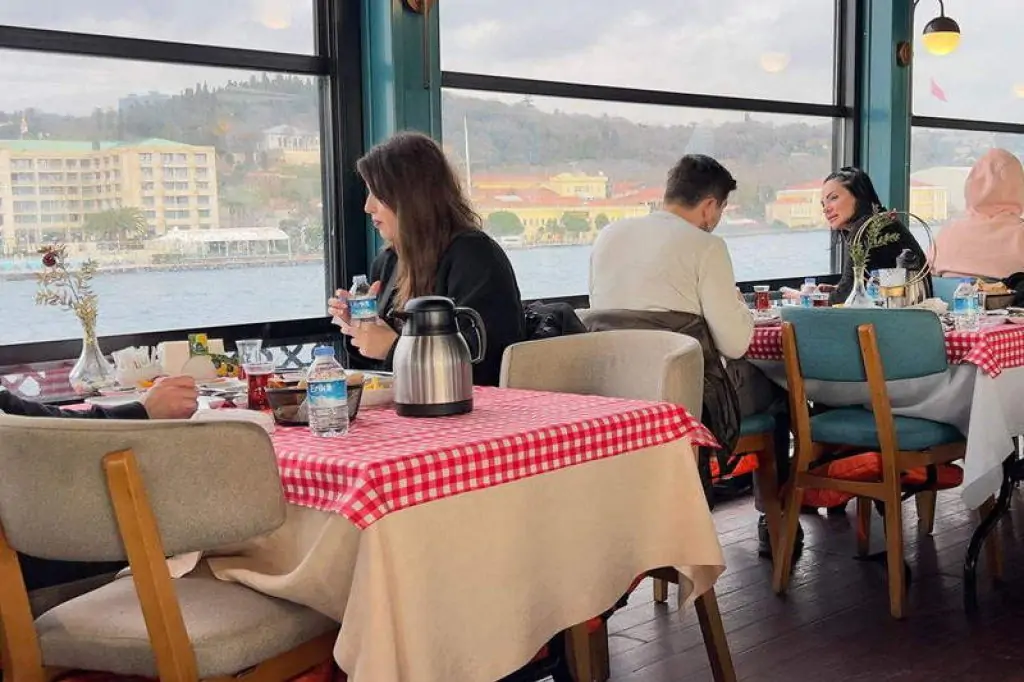 Breakfast on the Bosphorus in Istanbul